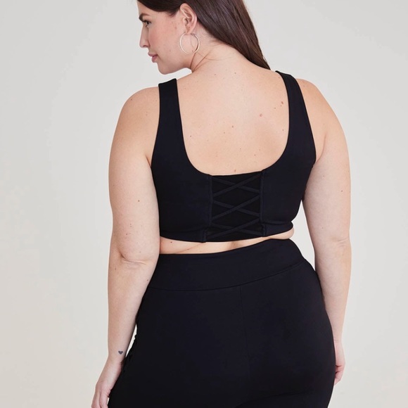 Sleeveless black bra top - Addition Elle - Picture 6 of 7